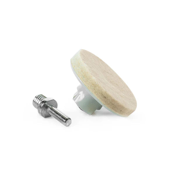 Glass polishing sponge 70mm BB and drill adapter