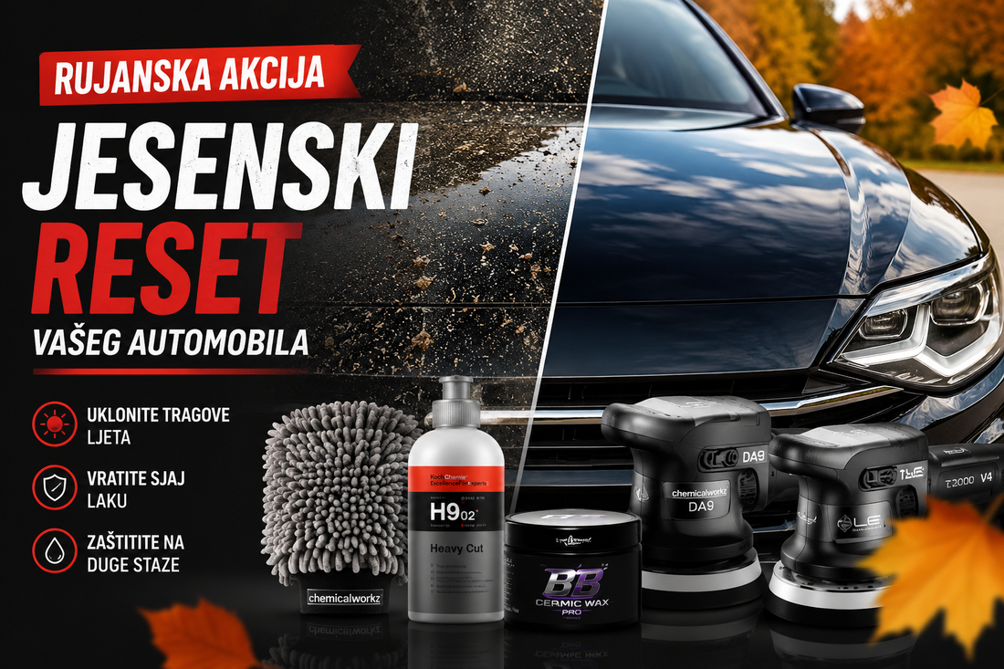 Zašto je rujan idealno vrijeme za obnovu i zaštitu laka automobila?
