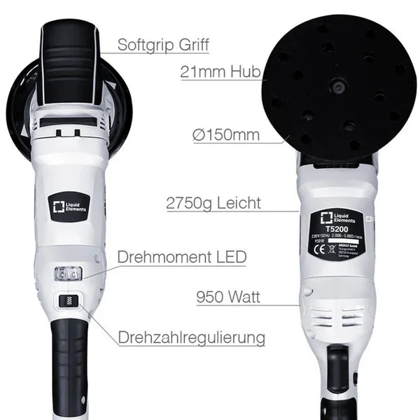 Polisher eccentric LE T5200 21mm