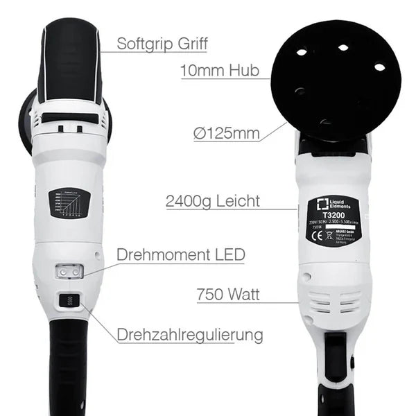 Dual Action Polisher T3200 - 10mm throw